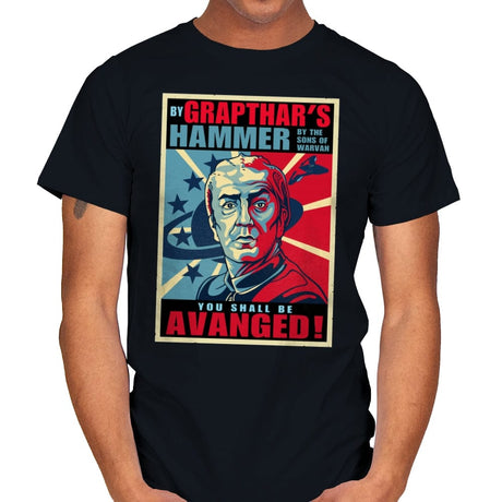 You shall be Aavanged - Mens T-Shirts RIPT Apparel Small / Black