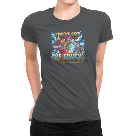 You've got the Touch! Exclusive - Womens Premium T-Shirts RIPT Apparel Small / Heavy Metal