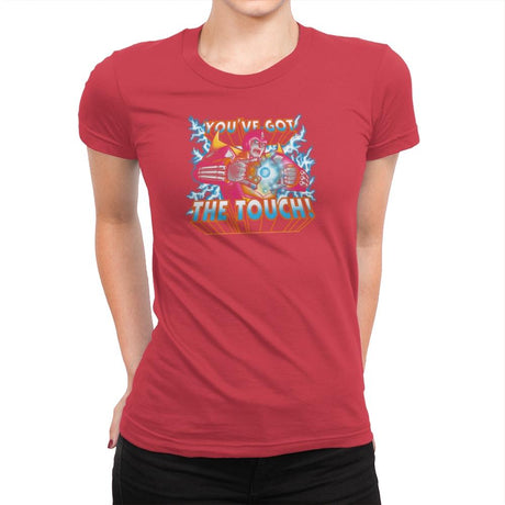 You've got the Touch! Exclusive - Womens Premium T-Shirts RIPT Apparel Small / Red