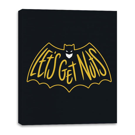 You Wanna Get Nuts?! - Canvas Wraps Canvas Wraps RIPT Apparel 16x20 / Black