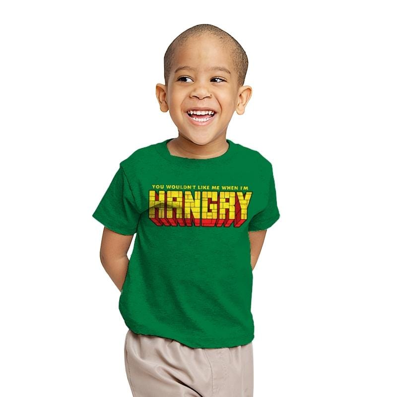 You Wouldn't Like Me When I'm Hangry - Youth T-Shirts RIPT Apparel