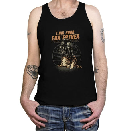 Your Fur Father - Tanktop Tanktop RIPT Apparel X-Small / Black