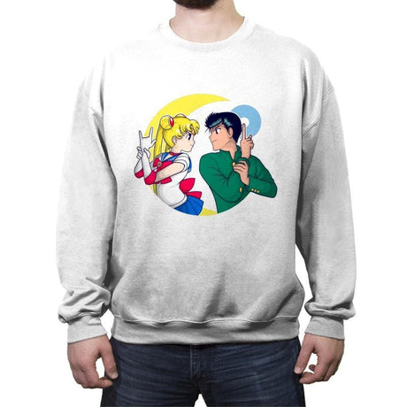 Yu Yu Birds - Crew Neck Sweatshirt Crew Neck Sweatshirt RIPT Apparel