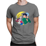 Yu Yu Birds - Mens Premium T-Shirts RIPT Apparel Small / Heather Grey
