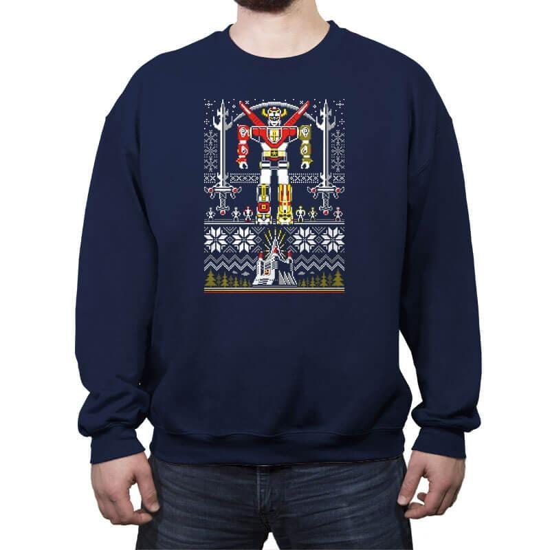Yuletron - Crew Neck Sweatshirt Crew Neck Sweatshirt RIPT Apparel