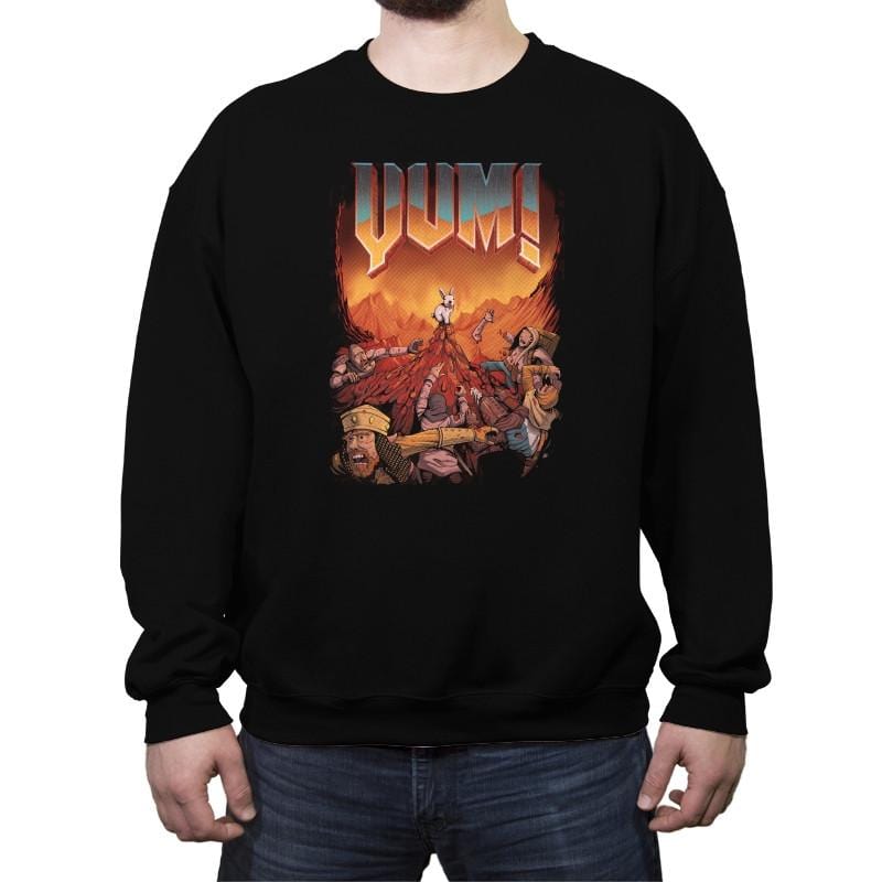 YUM! - Crew Neck Sweatshirt Crew Neck Sweatshirt RIPT Apparel