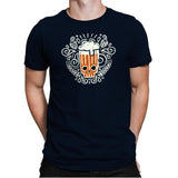 Yummy Hops - Mens Premium T-Shirts RIPT Apparel Small / Midnight Navy