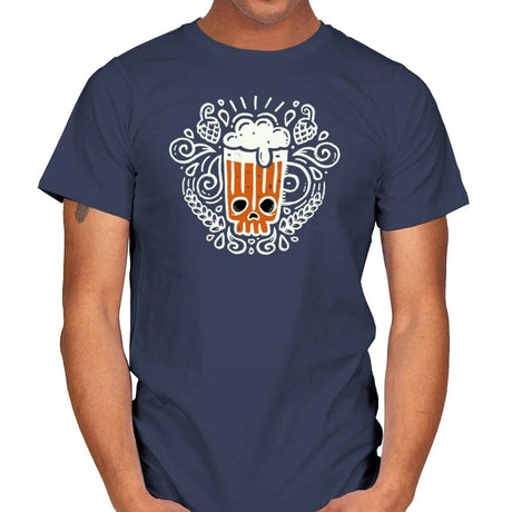 Yummy Hops - Mens T-Shirts RIPT Apparel Small / Navy