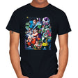 Z Fighters vs Frieza Force - Mens T-Shirts RIPT Apparel Small / Black