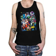 Z Fighters vs Frieza Force - Tanktop Tanktop RIPT Apparel X-Small / Black