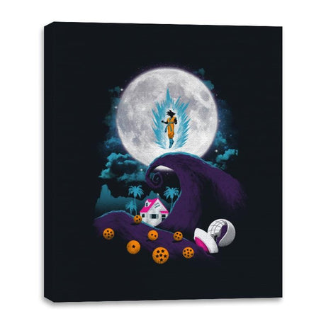 Z Nightmare - Canvas Wraps Canvas Wraps RIPT Apparel 16x20 / Black