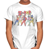 Z Pop - Mens T-Shirts RIPT Apparel Small / White