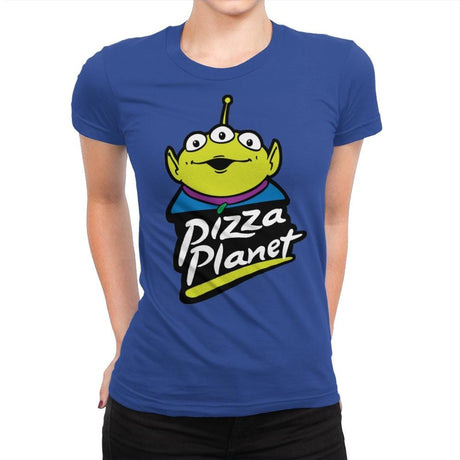 Za Planet - Womens Premium T-Shirts RIPT Apparel Small / Royal
