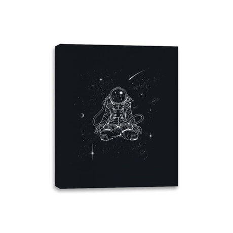 Zen Astronaut - Canvas Wraps Canvas Wraps RIPT Apparel 8x10 / Black