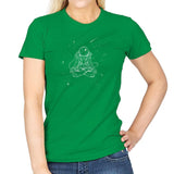 Zen Astronaut - Womens T-Shirts RIPT Apparel Small / Irish Green