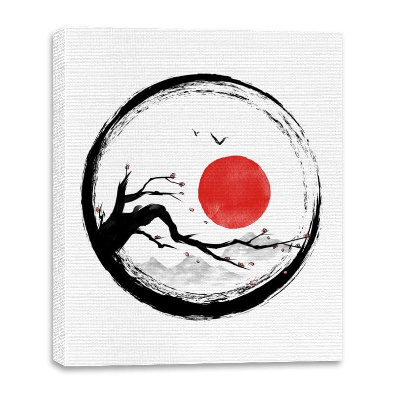 Zen Nature - Canvas Wraps Canvas Wraps RIPT Apparel 16x20 / White