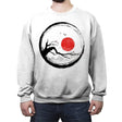 Zen Nature - Crew Neck Sweatshirt Crew Neck Sweatshirt RIPT Apparel Small / White