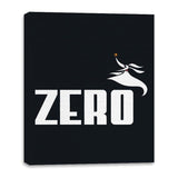 Zero - Canvas Wraps Canvas Wraps RIPT Apparel 16x20 / Black