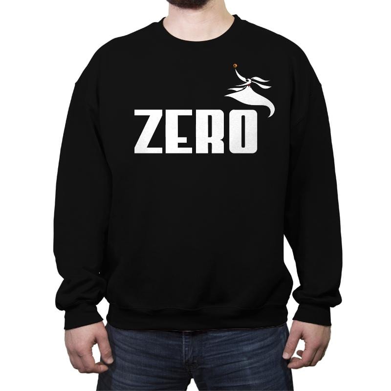 Zero - Crew Neck Sweatshirt Crew Neck Sweatshirt RIPT Apparel Small / Black