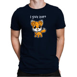 Zero Fox Given - Mens Premium T-Shirts RIPT Apparel Small / Midnight Navy