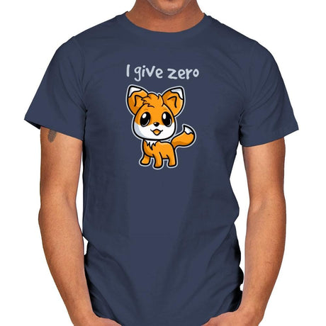 Zero Fox Given - Mens T-Shirts RIPT Apparel Small / Navy