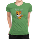 Zero Fox Given - Womens Premium T-Shirts RIPT Apparel Small / Kelly