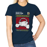 Zero One Service Manual - Womens T-Shirts RIPT Apparel Small / Navy