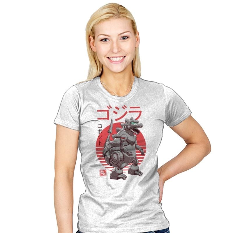 Zilla Bot - Womens T-Shirts RIPT Apparel