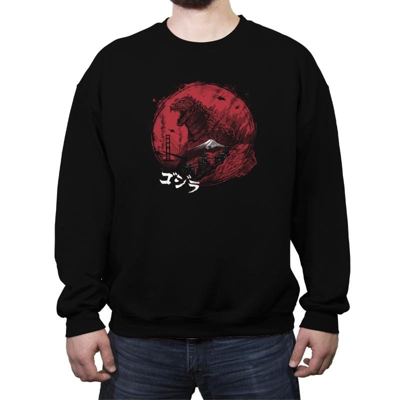 Zillageddon - Crew Neck Sweatshirt Crew Neck Sweatshirt RIPT Apparel
