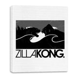 ZillaKong - Canvas Wraps Canvas Wraps RIPT Apparel 16x20 / White