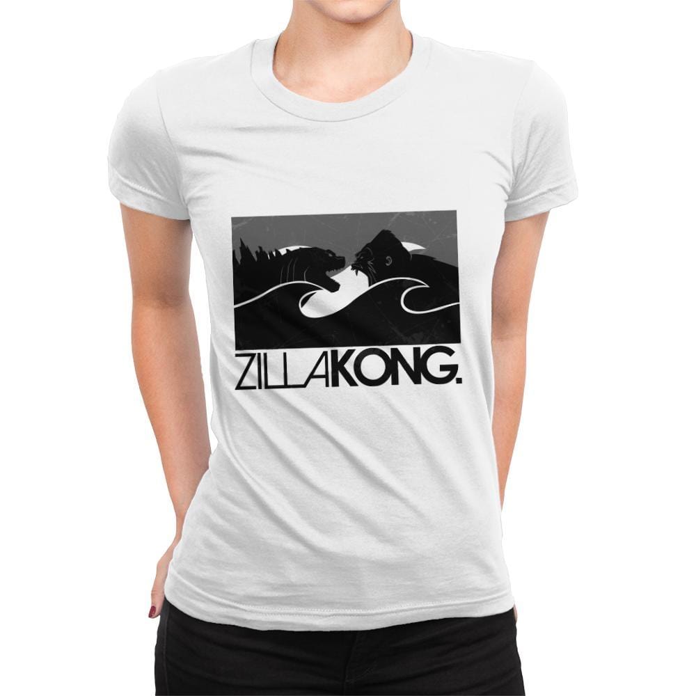 ZillaKong - Womens Premium T-Shirts RIPT Apparel
