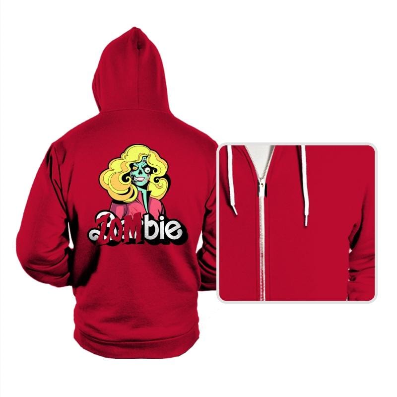 Zom-Bie - Hoodies Hoodies RIPT Apparel Small / Red
