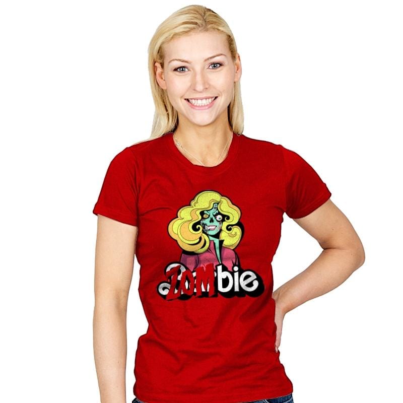 Zom-Bie - Womens T-Shirts RIPT Apparel Small / Red