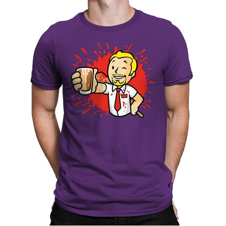 Zombie Boy - Best Seller - Mens Premium T-Shirts RIPT Apparel Small / Purple Rush