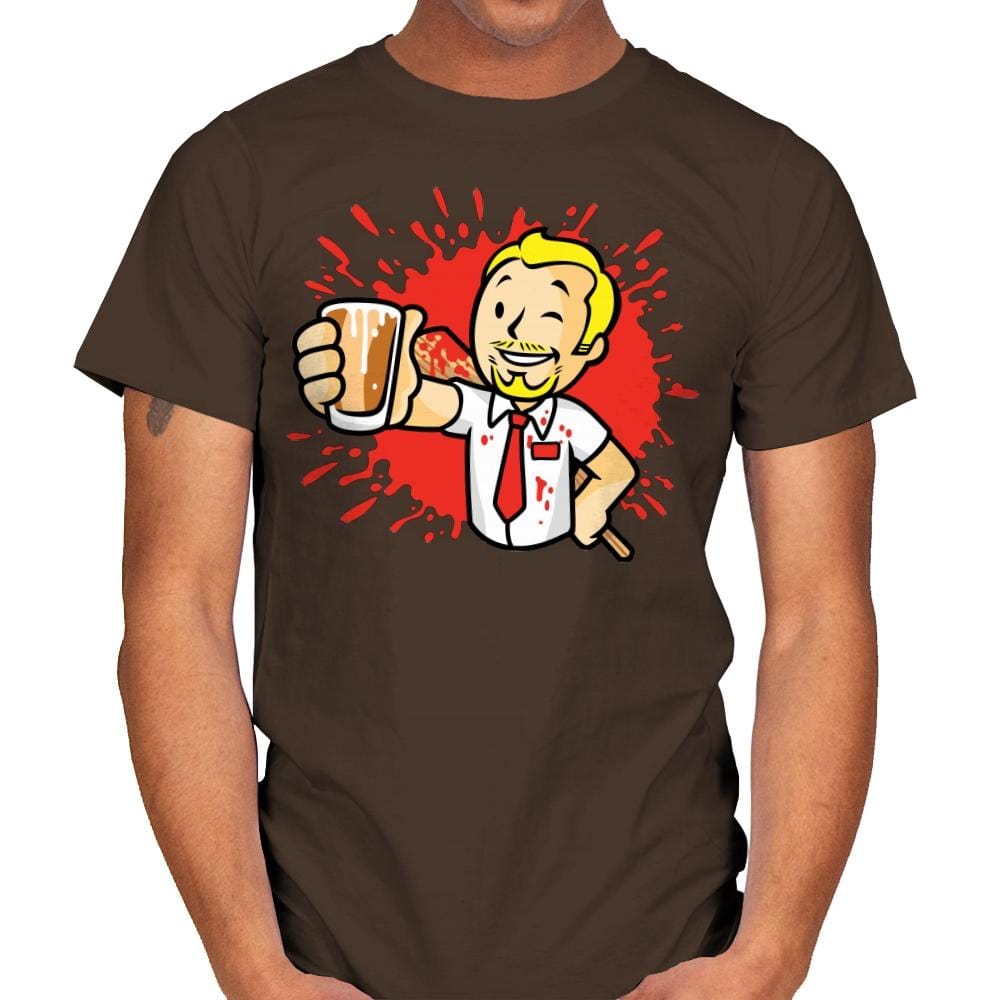 Zombie Boy - Best Seller - Mens T-Shirts RIPT Apparel Small / Dark Chocolate
