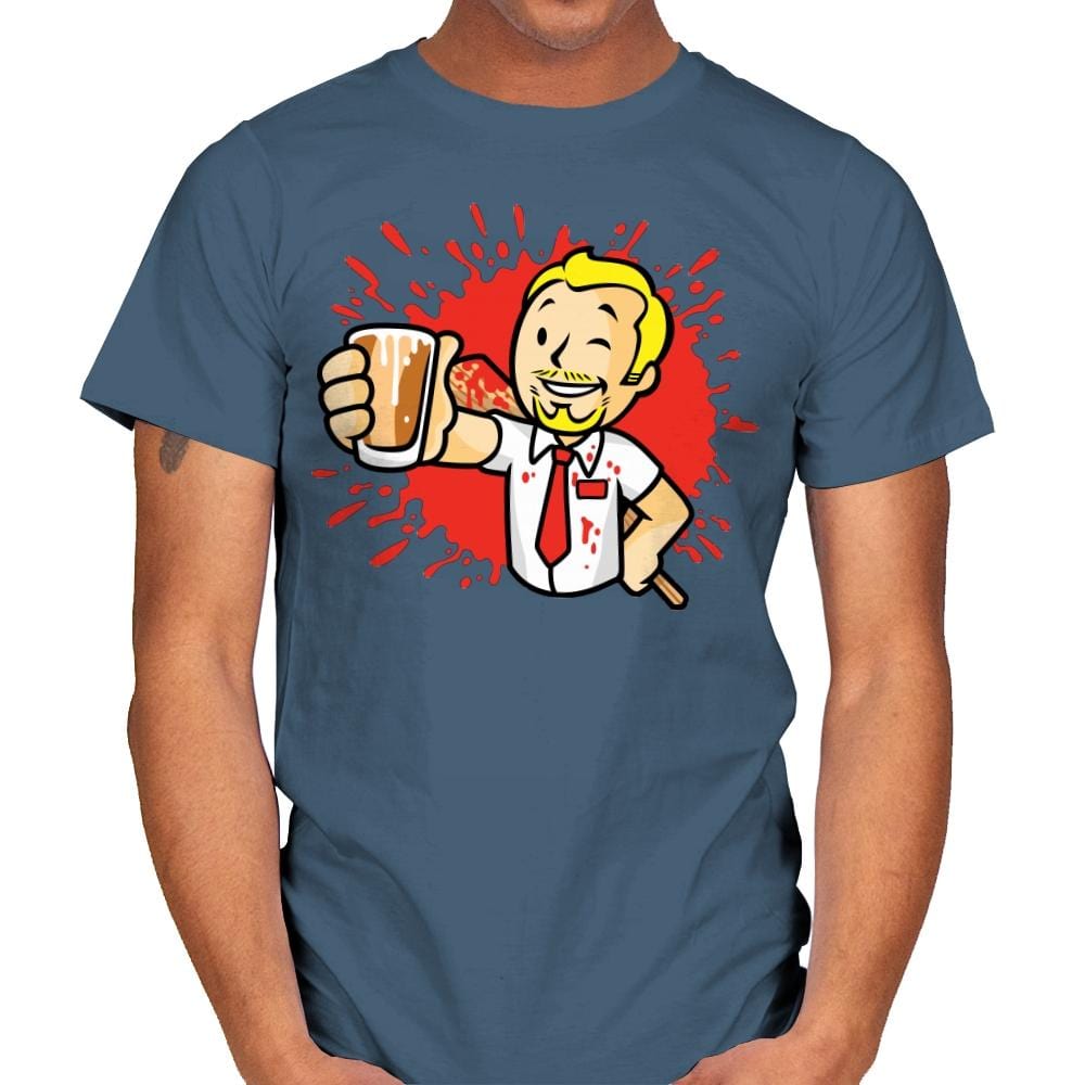Zombie Boy - Best Seller - Mens T-Shirts RIPT Apparel Small / Indigo Blue