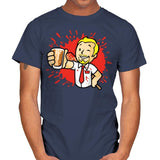 Zombie Boy - Best Seller - Mens T-Shirts RIPT Apparel Small / Navy