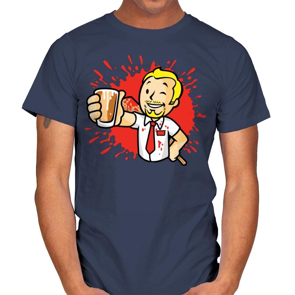 Zombie Boy - Best Seller - Mens T-Shirts RIPT Apparel Small / Navy