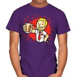Zombie Boy - Best Seller - Mens T-Shirts RIPT Apparel Small / Purple
