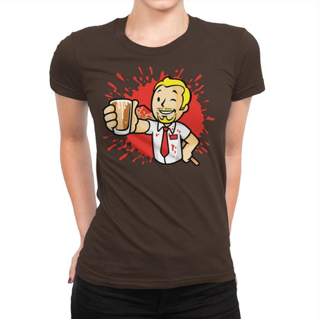 Zombie Boy - Best Seller - Womens Premium T-Shirts RIPT Apparel Small / Dark Chocolate