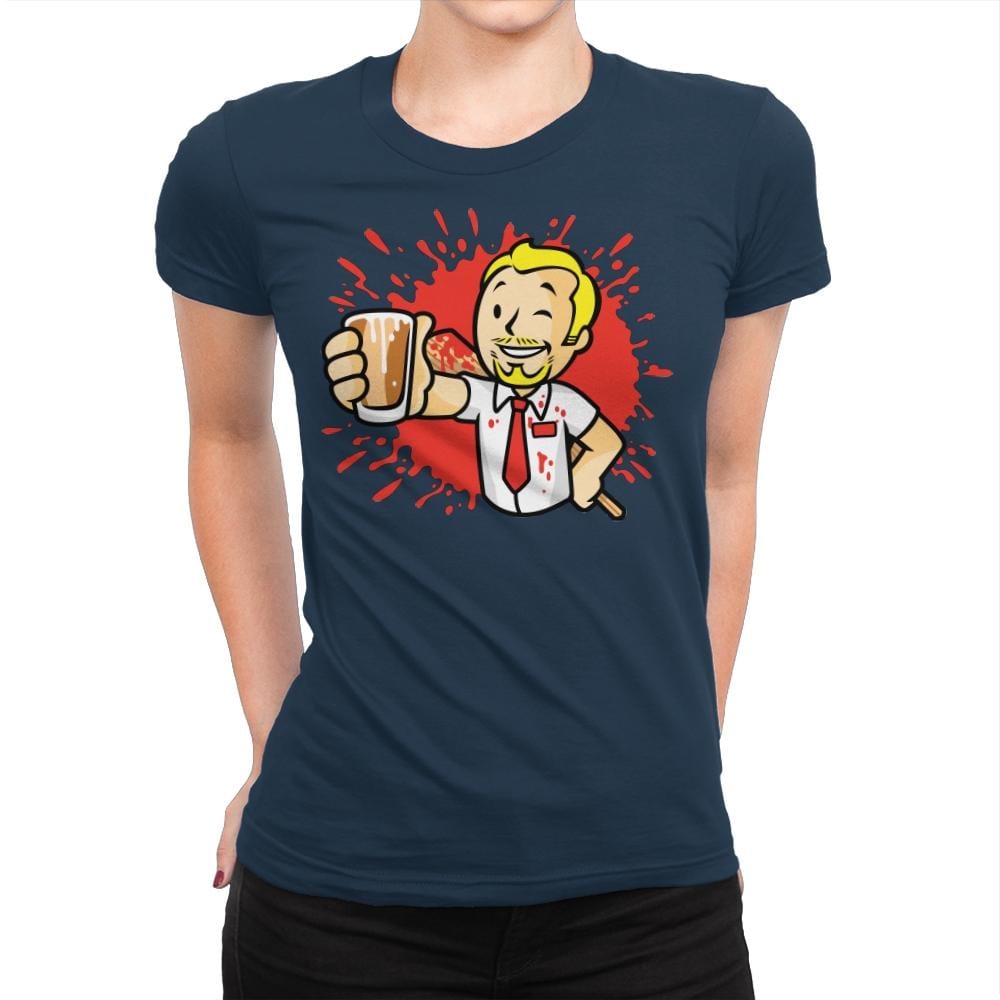 Zombie Boy - Best Seller - Womens Premium T-Shirts RIPT Apparel Small / Midnight Navy