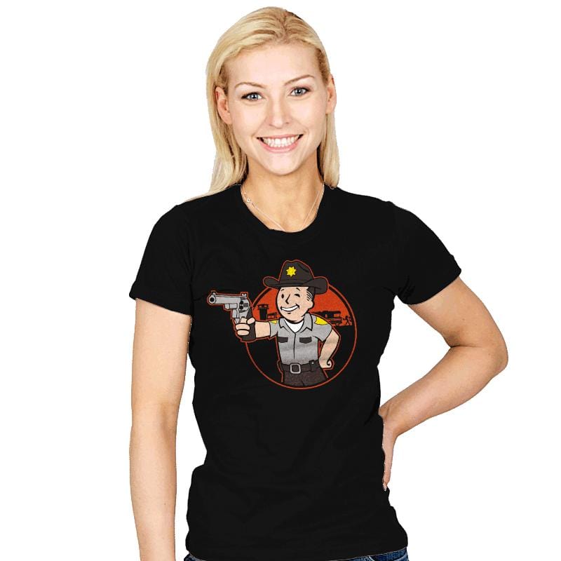 Zombie Fallout - Womens T-Shirts RIPT Apparel