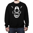 Zombies Assemble - Crew Neck Sweatshirt Crew Neck Sweatshirt RIPT Apparel Small / Black