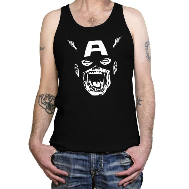 Zombies Assemble - Tanktop Tanktop RIPT Apparel X-Small / Black