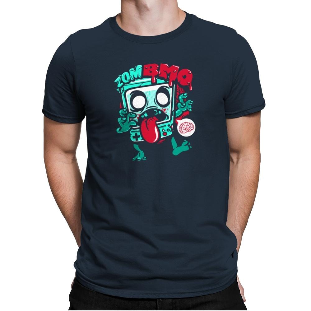 Zombmo Exclusive - Dead Pixels - Mens Premium T-Shirts RIPT Apparel Small / Indigo
