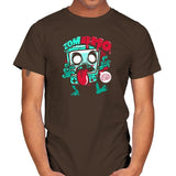 Zombmo Exclusive - Dead Pixels - Mens T-Shirts RIPT Apparel Small / Dark Chocolate