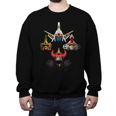 Zord Rhapsody - Crew Neck Sweatshirt Crew Neck Sweatshirt RIPT Apparel Small / Black