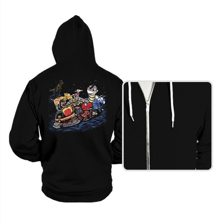 Zords Before Time - Hoodies Hoodies RIPT Apparel