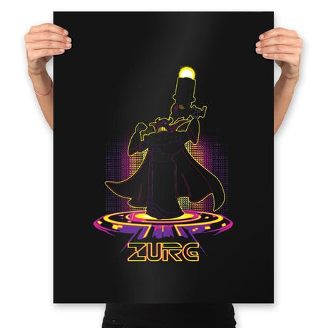 Zurg - Prints Posters RIPT Apparel 18x24 / Black