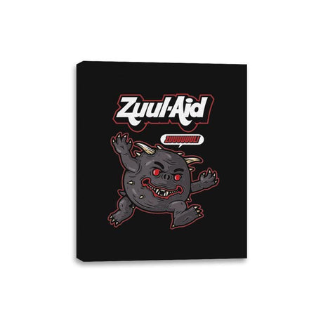 Zuul Aid - Canvas Wraps Canvas Wraps RIPT Apparel 8x10 / Black